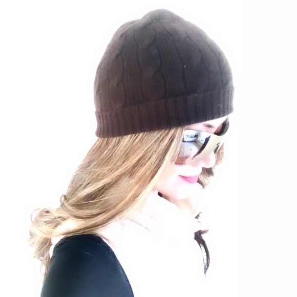 Ralph Lauren Black Label Luxury Cashmere Beanie - Picture 5 of 6